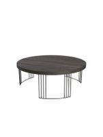 MACABANE JULIA Round Coffee Table 95 x 95 cm
