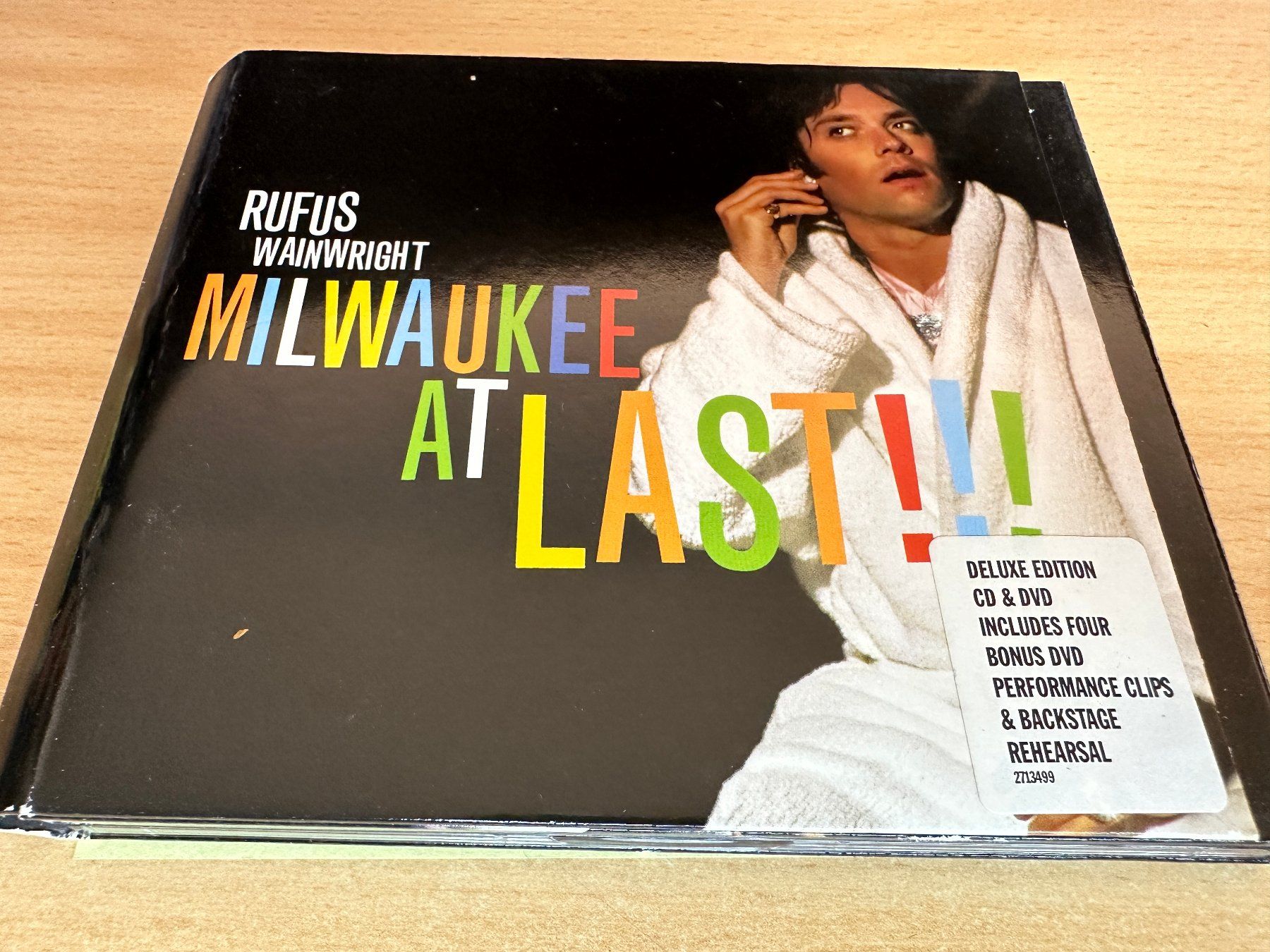 CD: Rufus Wainwright – Milwaukee At Last!!! - CD & DVD – Usato da Rikon im Tösstal venduto da Alpenmutz