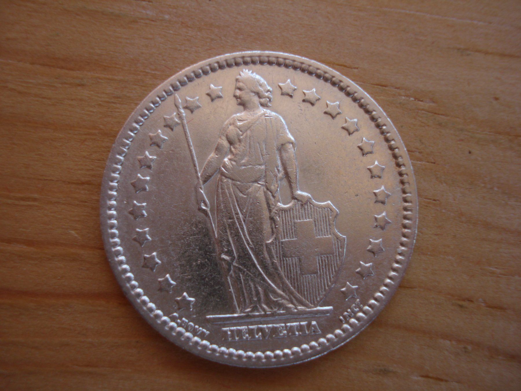 Toutes les monnaies: (C1) 1 Franken 1877 VZ – D'occasion à Erlach par Net-Coins 1