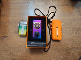 3x USB Feuerzeuge