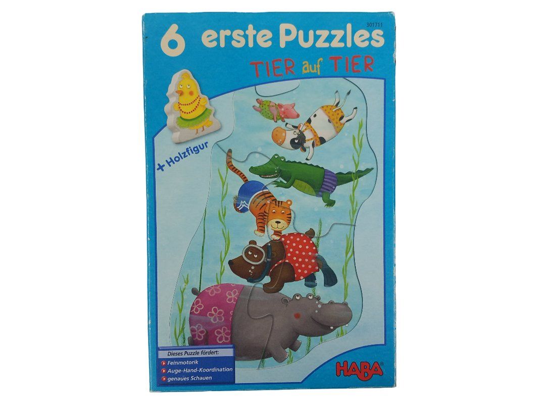 Haba Puzzle: HABA Tier auf Tier Puzzles – Usato da Hünenberg venduto da Restwert_Zug