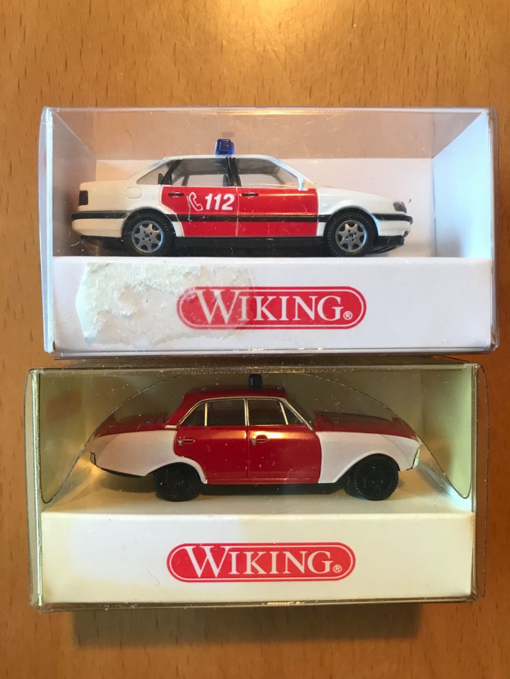Wiking Modellini d'auto: 2x Wiking Feuerwehr Auto – Usato da Luzern venduto da mey_s13