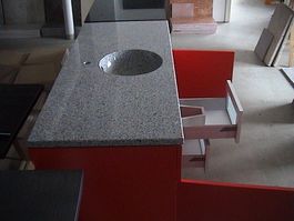 NATURSTEIN GRANIT WASCHTISCH LAVABO BECKEN MASSIV POLIERT