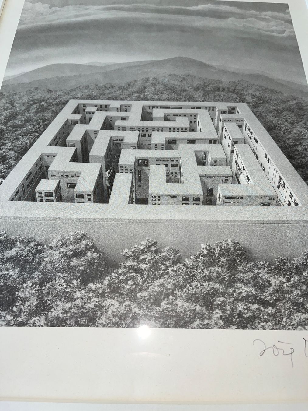 Grafica & Litografie: Das Labyrinth von Jörg Müller         (ID M401) – Usato da Gelterfingen venduto da art-and-more 3