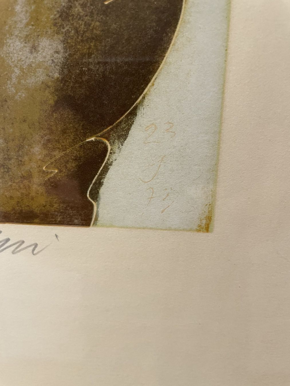 Grafica & Litografie: Hans Erni Farblithographie "Paracelsus" von 1973 – Usato da Obernau venduto da baersein88 1