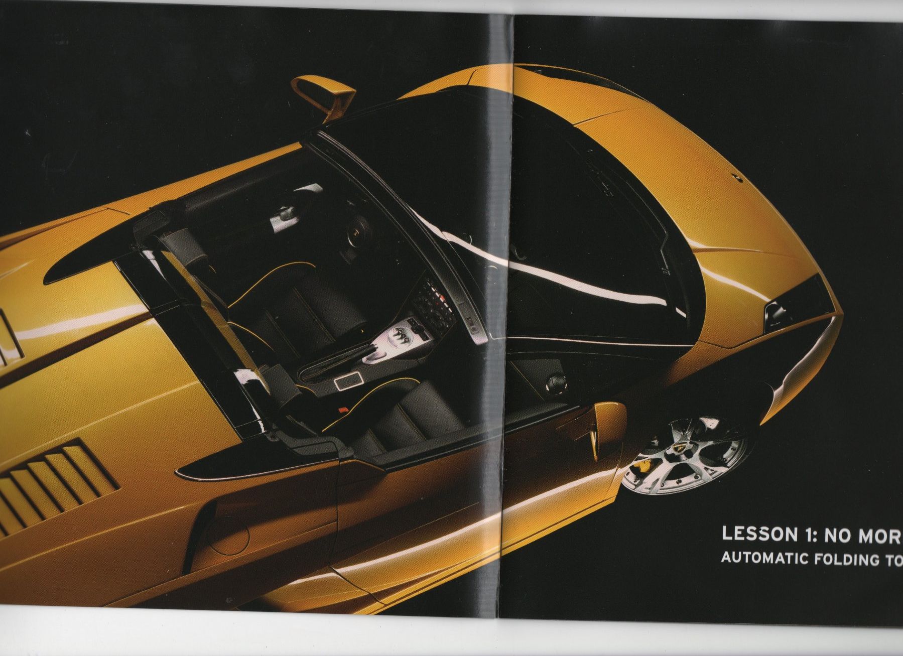 Lamborghini Dokumente: Prospekt Lamborghini Gallardo Spyder – Gebraucht aus Corminboeuf von corbay 2