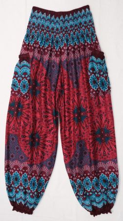 Pumphose bequeme Pluderhose Schlupfhose aus Viskose