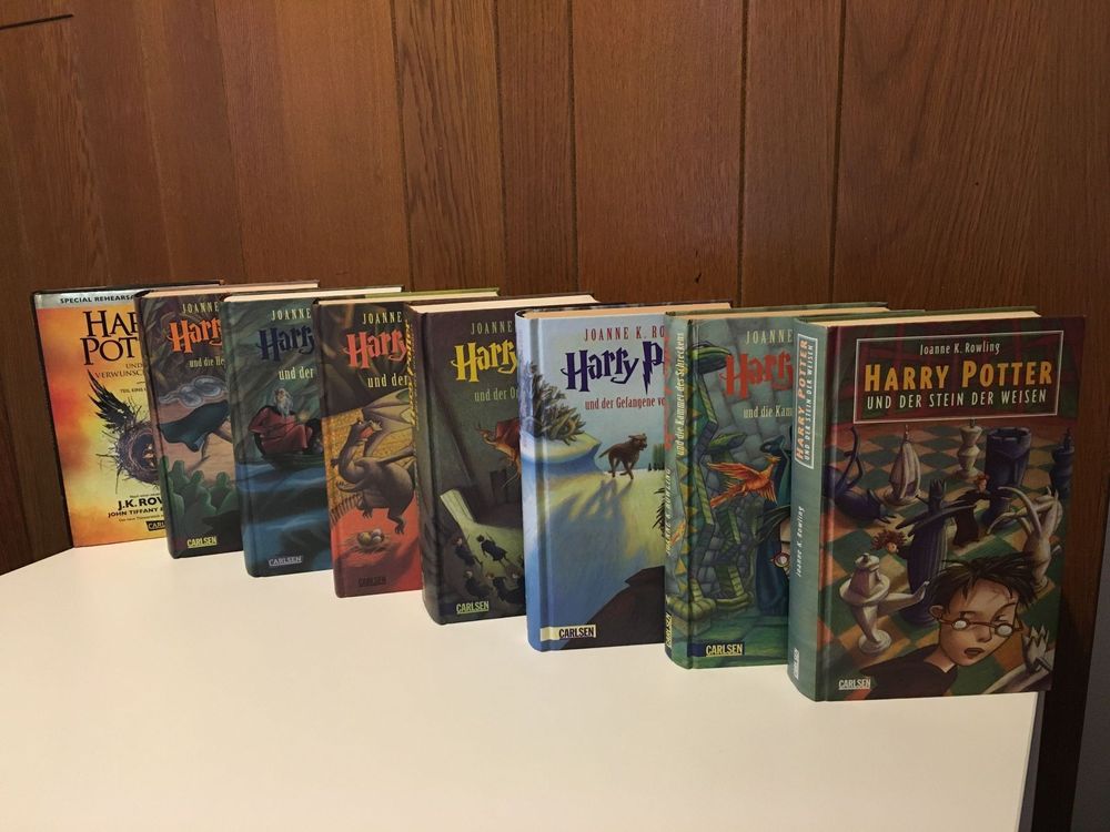 Harry Potter Bücher komplett Bände 1 bis 8 Kaufen auf Ricardo