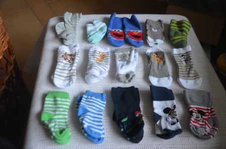 TAILLE 62 - 15 PAAR BABY SOCKEN