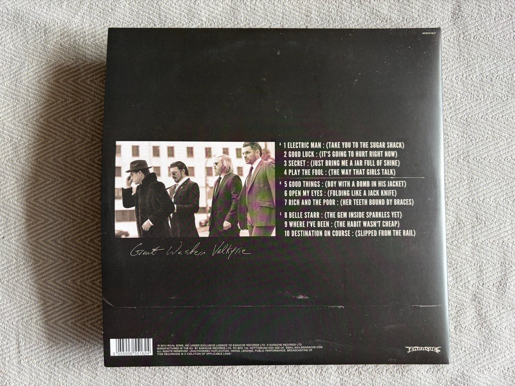 Dischi in vinile: RIVAL SONS - Great Western Valkyrie - Vinyl MINT – Usato da Aarberg venduto da umearocks 1