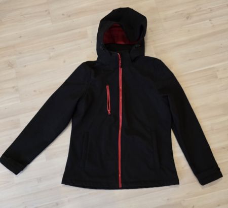 Regatta Softshell Jacke, Gr. 40, Schwarz/Rot, Top Zustand!