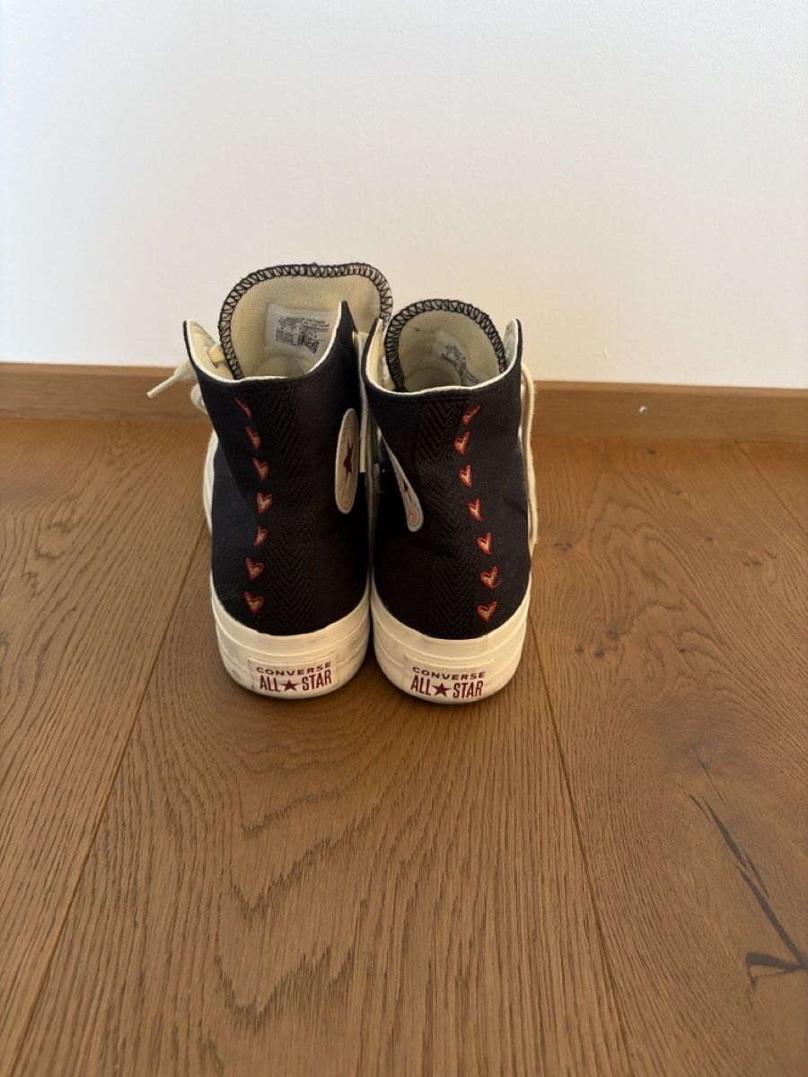 Converse Damenschuhe: Converse All Star Sneaker schwarz Grösse 40 – Gebraucht aus Chur von Mity88 2