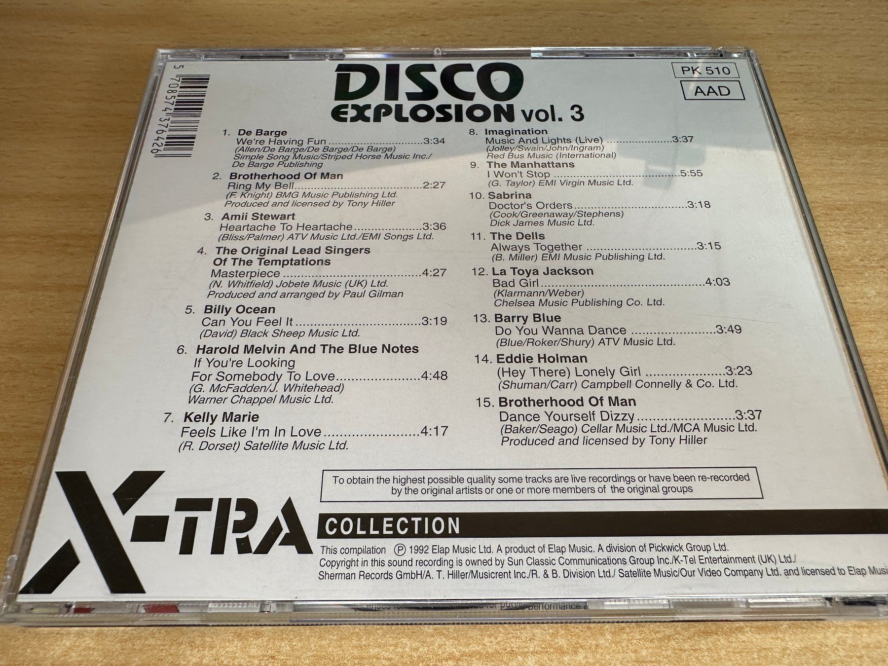 CD: O3 Various – Disco Explosion Vol.3 – Usato da Rikon im Tösstal venduto da Alpenmutz 1