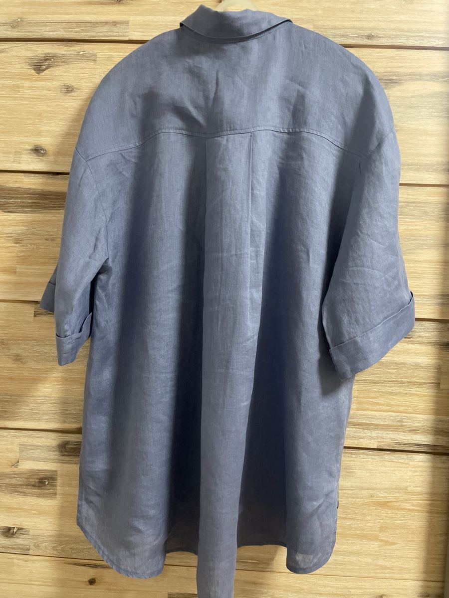 Camicette: Camicia di 100% lino  donna - perfetta per l'estate – Usato da Bellinzona venduto da remarema 4
