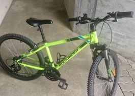 Rockrider ST 500 Vorderradfederung Fahrrad Gelb