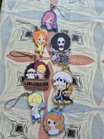One Piece Charms Anhänger Set 7 Figuren neuwertig