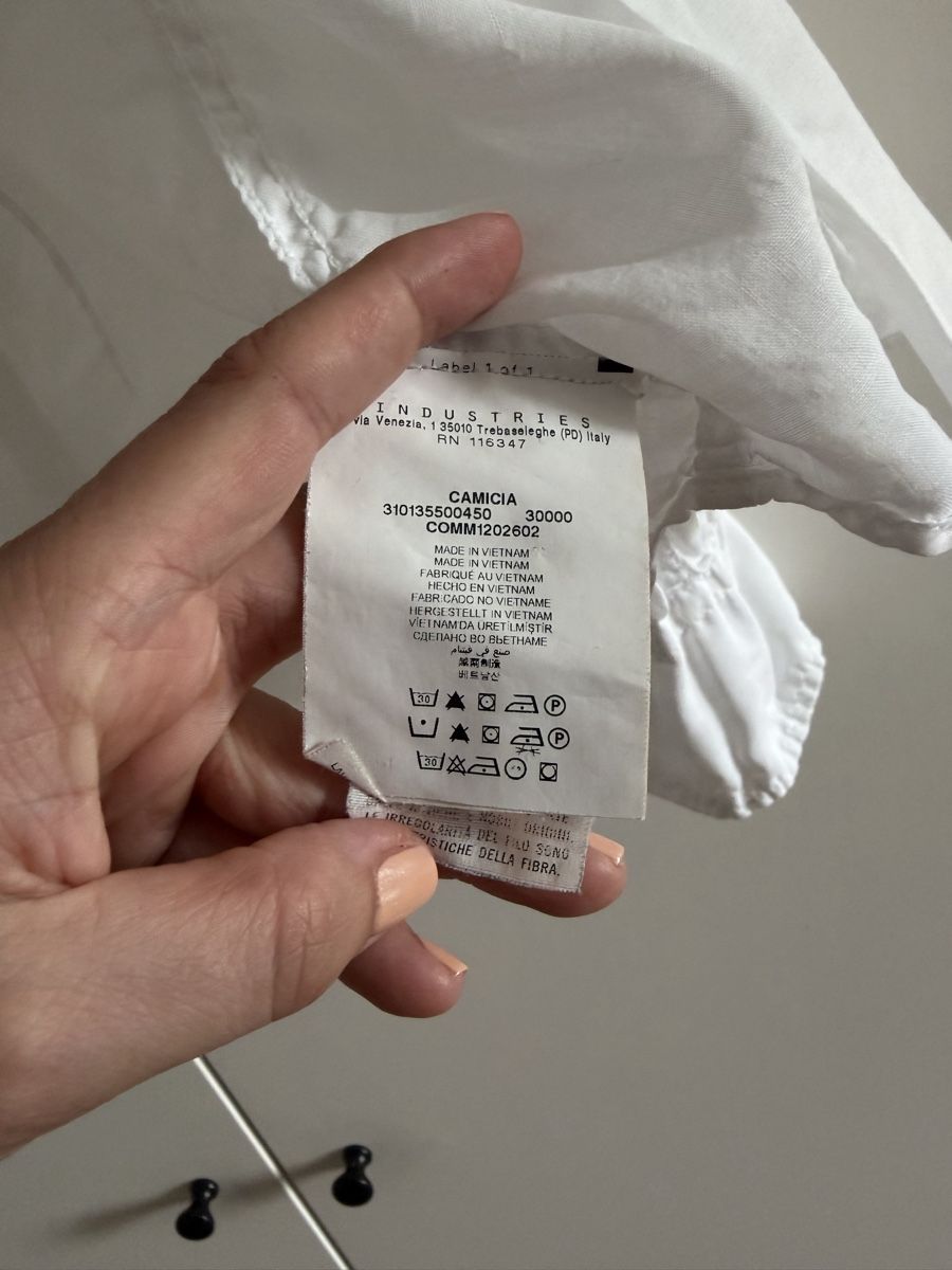 Blusen: Weisses Hemd von Henry Cotton's – Gebraucht aus Zürich von sher_locked 3