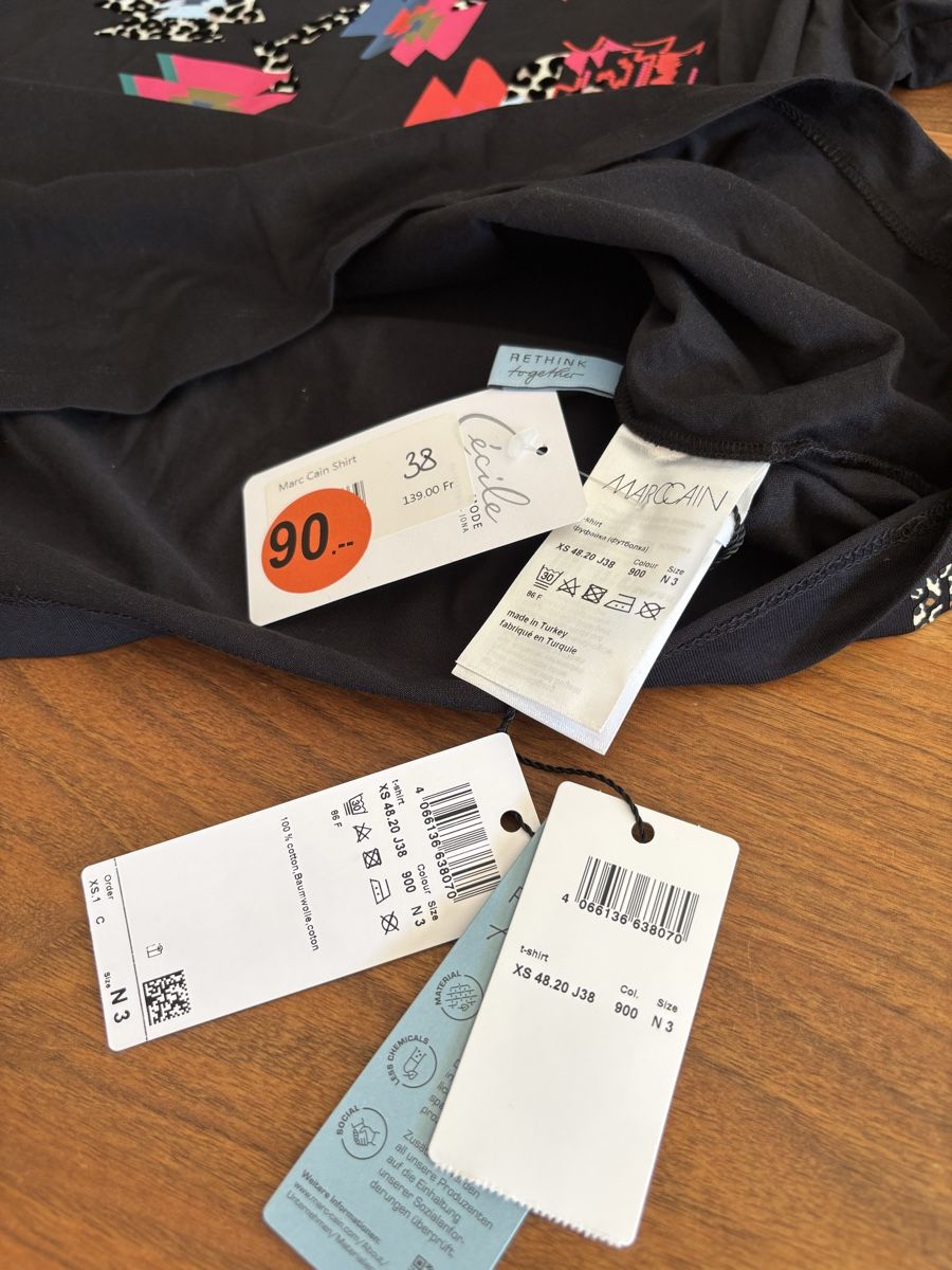 Marc Cain T-shirt: T-Shirt Marccain Gr. 38 – Nuovo e nell'imballaggio originale da Winterthur venduto da san_wd8j 3