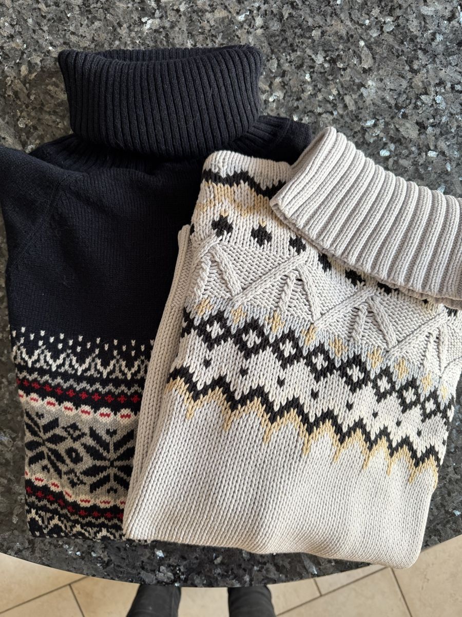 Lotti di vestiti: 2 Pullover Gr. 46 und L – Usato da Thun venduto da Pfausi1966