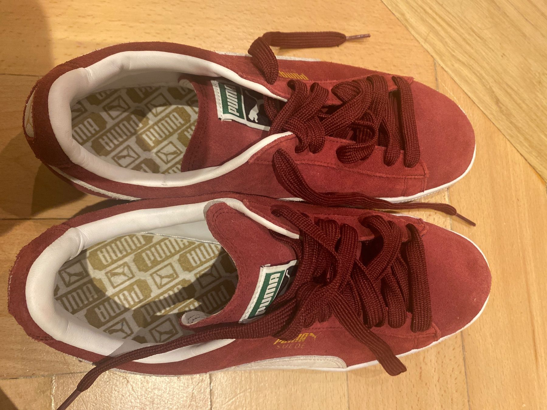 Puma Scarpe da uomo: Bordeauxrote PUMA Sneakers "Suede" Gr. 44 – Usato da Frasnacht venduto da GracyStore 4