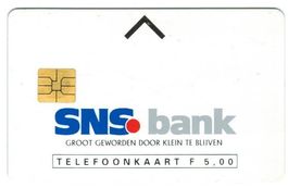 Telefonkarte Niederlande CRD-141 SNS Bank