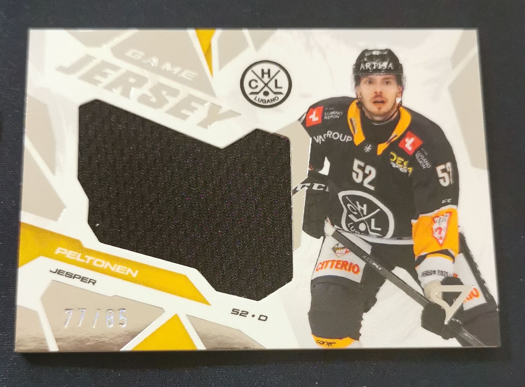 Sportzoo Sammelbilder & Trading cards: HCL Jesper Peltonen Game Jersey 77/85 – Neu (gemäss Beschreibung) aus Bürglen UR von Snuffinski90