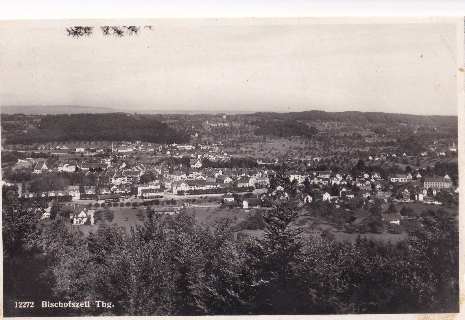 Cartoline postali: Bischofszell Gesamtansicht – Usato da Olten venduto da clotaldi