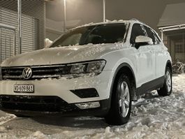 Superbe Volkswagen Tiguan Blanc 4x4 Hiver Prête Pour Neige