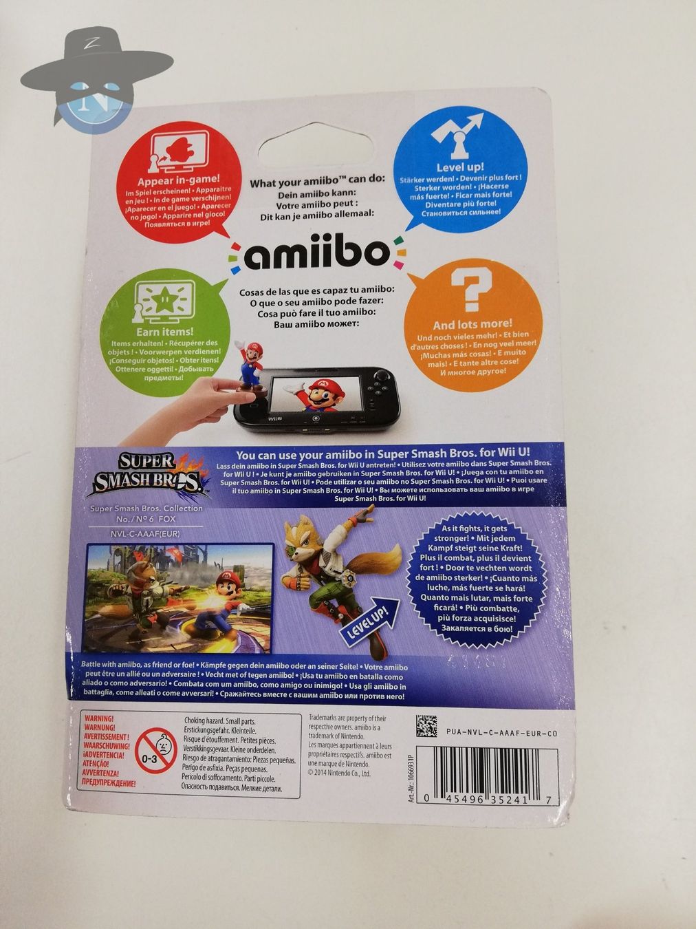 Nintendo Statuette: Fox       / Amiibo No. 6  /  NEU – Nuovo (secondo la descrizione) da St. Gallen venduto da zorro_dc 2