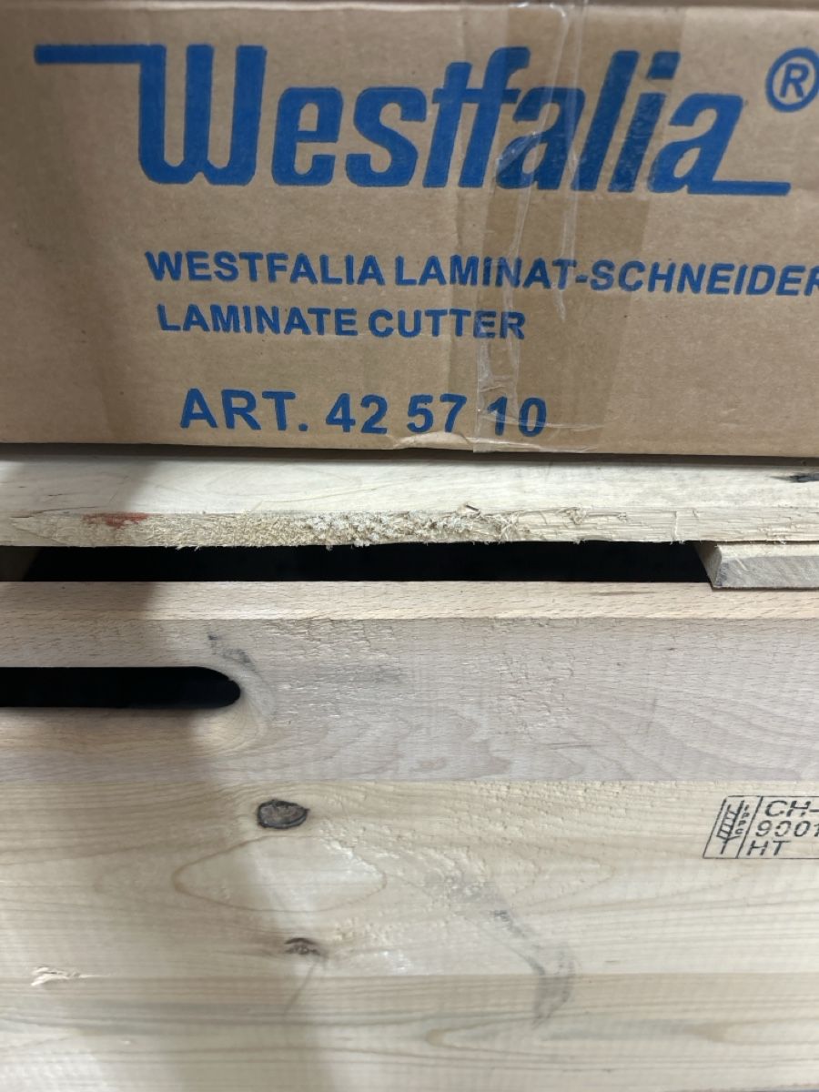 Westfalia Tutti gli attrezzi: Westfalia Laminatschneider – Usato da Worb venduto da gleis2sozialwerk 2