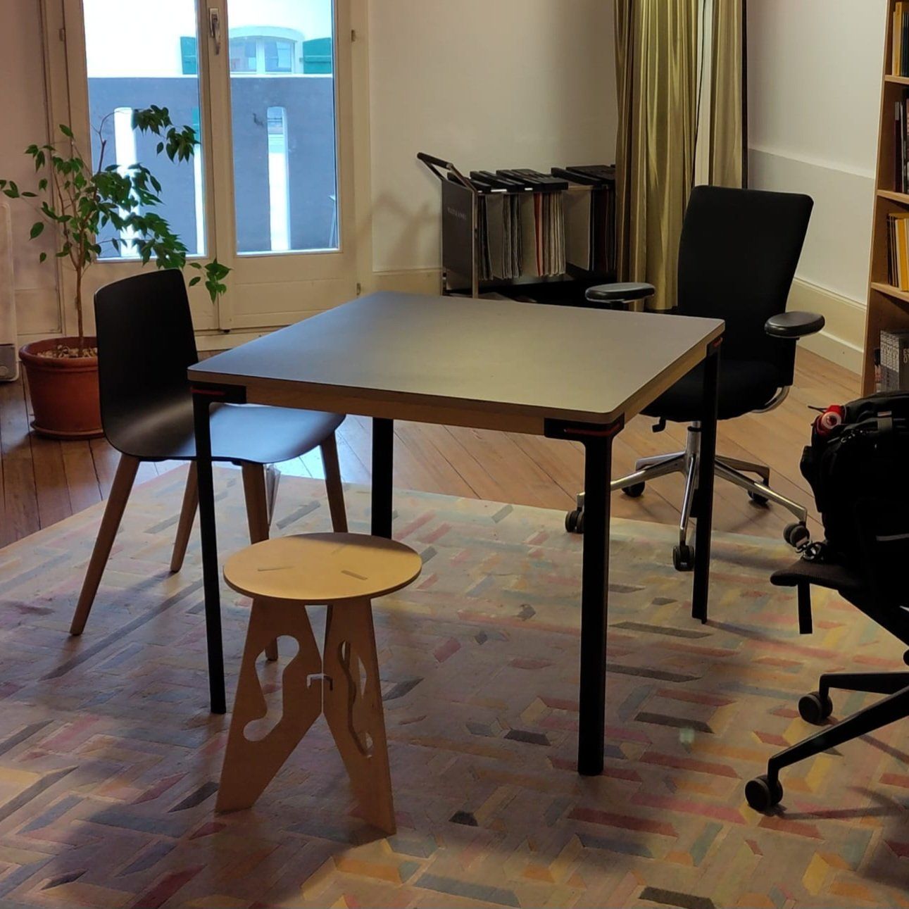Moormann Tavoli: Designertisch Seiltänzer von Nils Holger Moormann – Nuovo (secondo la descrizione) da Wabern venduto da defan.
