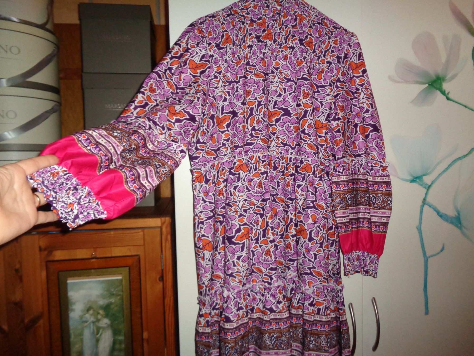Vestiti: *** buntes Musterkleid *** / Neu – Nuovo (secondo la descrizione) da Othmarsingen venduto da Leuchtturmlady 1