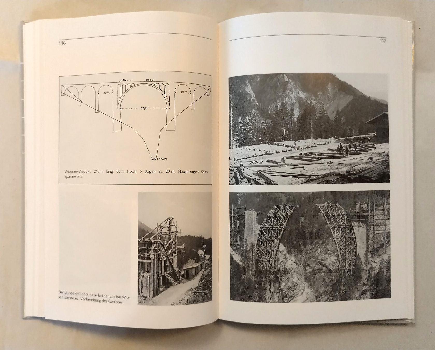 Libri: Rhätische Bahn - Der Bahnbau 1886-1914 / Eisenbahn Buch – Usato da Bellach venduto da JingleJerry 6