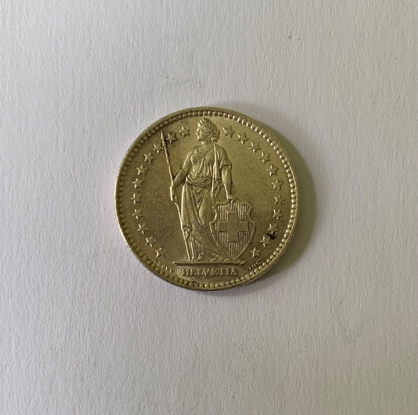 Tutti le monete: 2 Franken 1961 Silber - Schweiz – Usato da Zürich venduto da Apache4 1