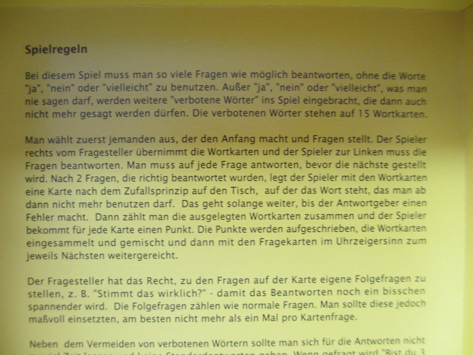 Spiele: super lustiges Wort-Spiel – Gebraucht aus Herisau von fan_h9qj 2