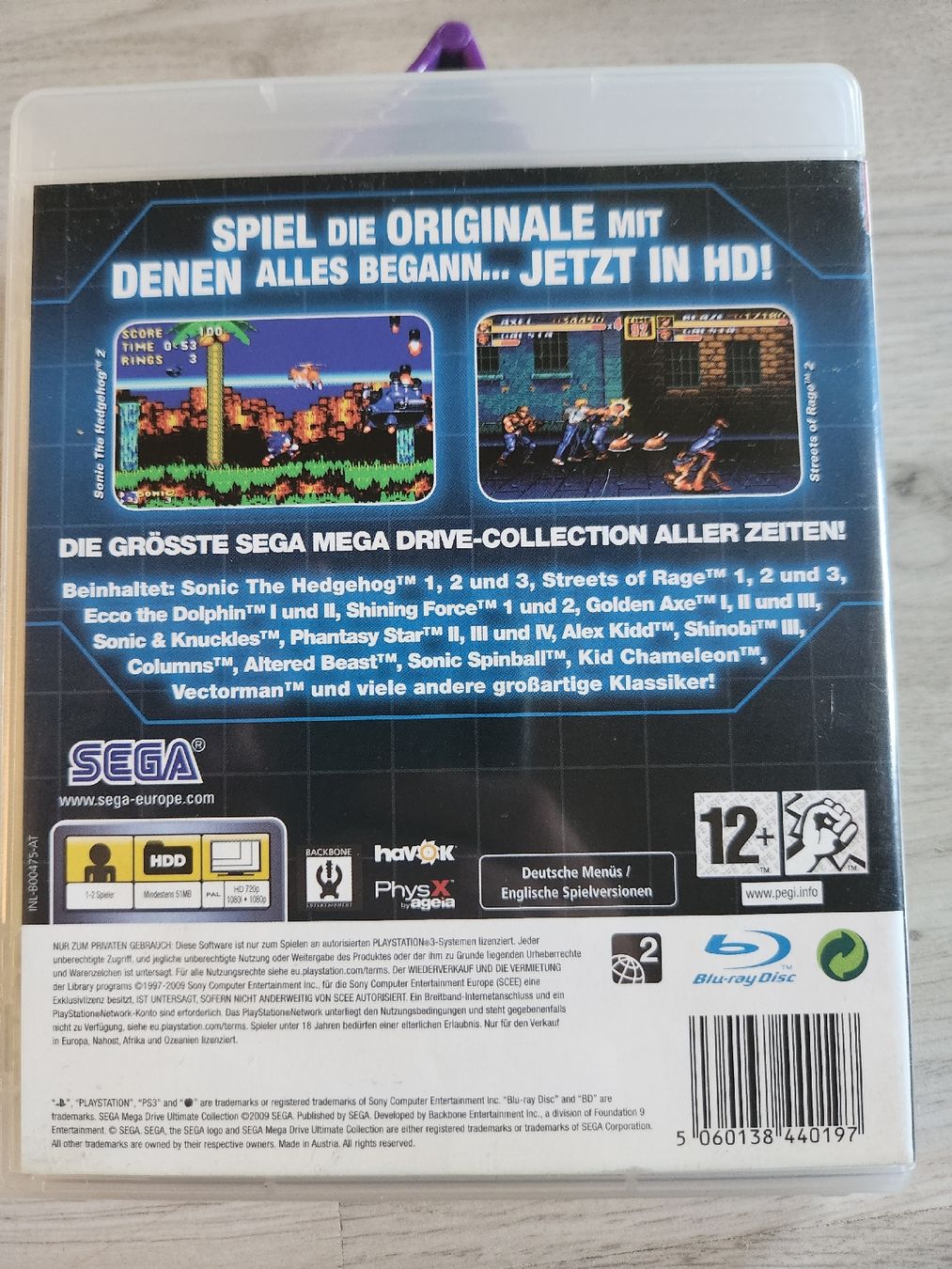 Sony Spiele: PS3 Mega Drive Ultimate Collection - Top Zustand! – Gebraucht aus Tafers von whereyogamesat 1