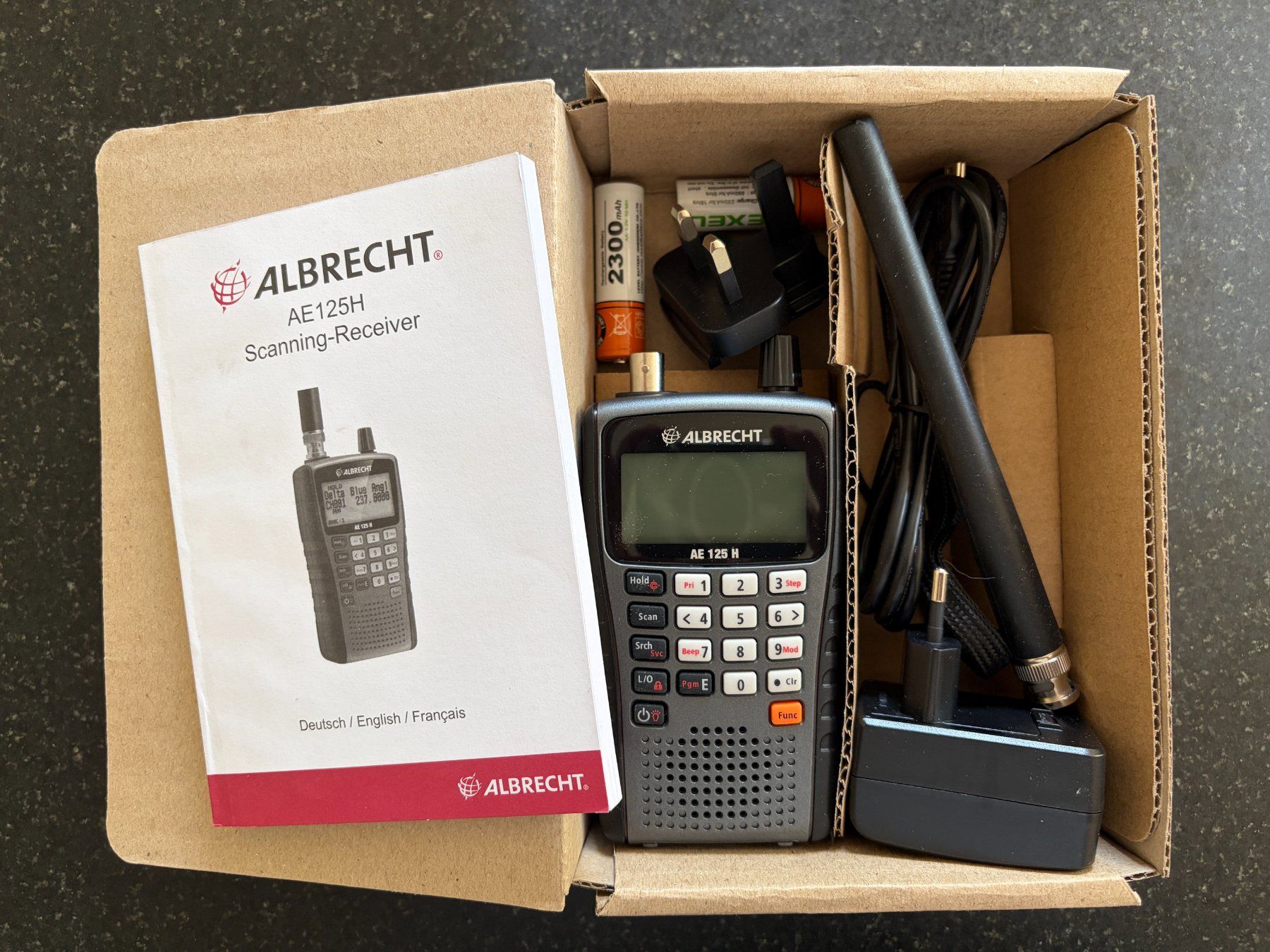 Technique de radiocom: Albrecht AE 125H Funkscanner - Neuwertig – Neuf (Voir description) à Buchs AG par piegu 2