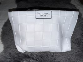 Victoria's Secret White Cosmetic Bag