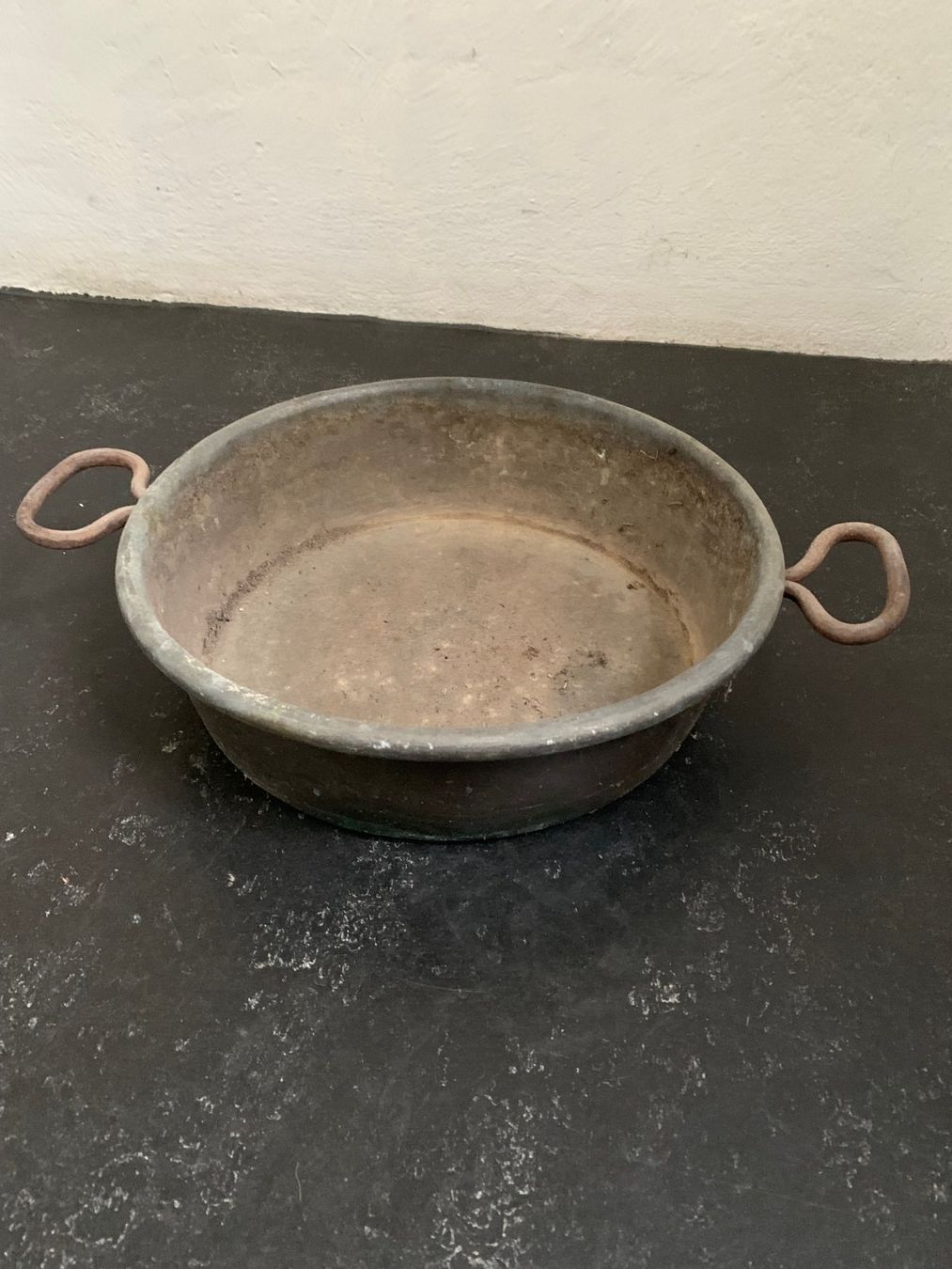 Pentole: Antiker Metalltopf / Metallpfanne – Usato da Zürich venduto da tri_2twh 1