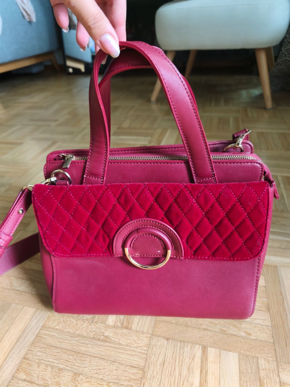 Maddison Borse da donna: Tasche, Bordeaux – Usato da Bern venduto da Tschu_Tschu