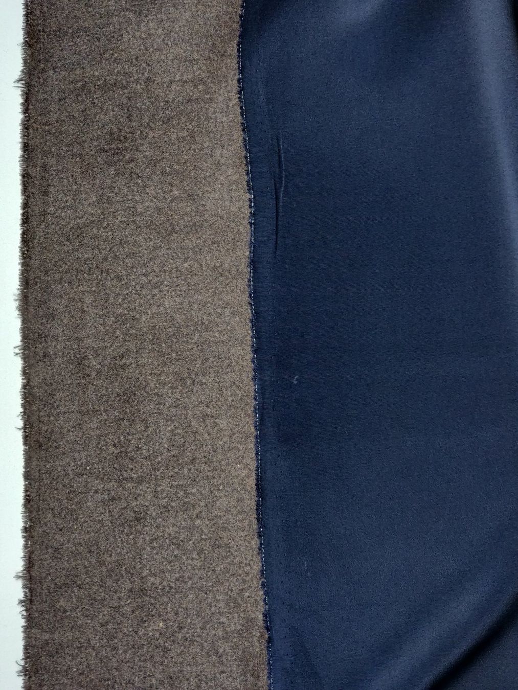 Stoffe: Anzug Stoff Baumwolle Flanell Elastan  2.1x1.50m marrone mel – Neu (gemäss Beschreibung) aus Lufingen von Voyager7 5