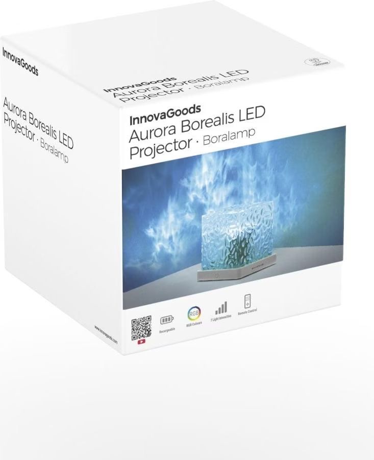 Lampade: InnovaGoods Aurora Borealis LED-Projektor – Nuovo e nell'imballaggio originale da Rotkreuz venduto da RoseAss