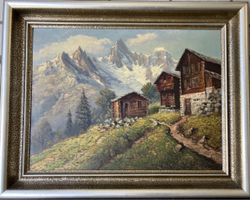 E. JANIN  (1881-1962) bei Findelen ob ZERMATT