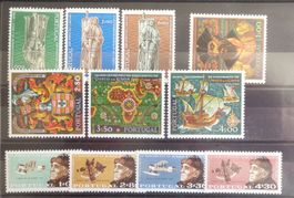 PORTUGAL: Des timbres neufs **/*/(*), 1960–1969, 4 photos
