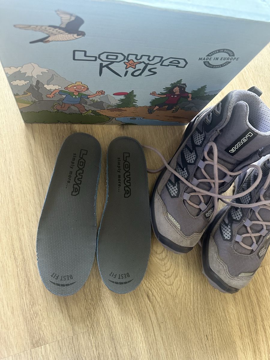 Lowa Scarpe per ragazze: Lowa Kid‘s Wanderschuhe 33 – Usato da Oberburg venduto da Serbus 7