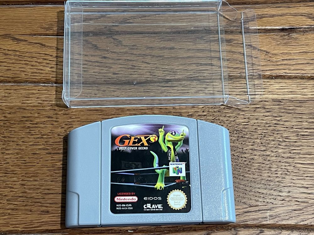 Nintendo 64 N64 - Gex 3: Deep Cover Gecko - wie neu! Selten (Gebraucht ...