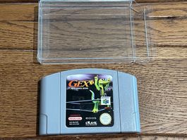 Nintendo 64 N64 - Gex 3: Deep Cover Gecko - wie neu! Selten