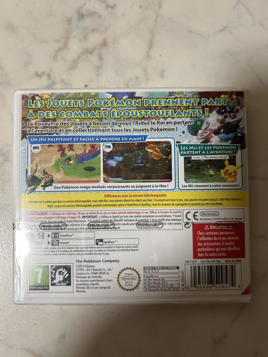 Pokémon Giochi: Pokemon Rumble World FRA neuf – Nuovo e nell'imballaggio originale da Pully venduto da PongDayOne 1