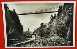 Fribourg 1930 -  Pont du Gotteron