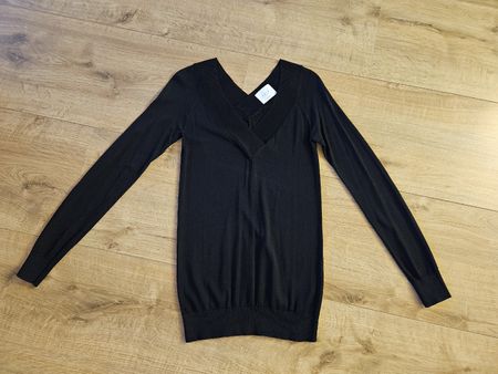 Schwarzer YAYA Strickpullover, Gr.XS